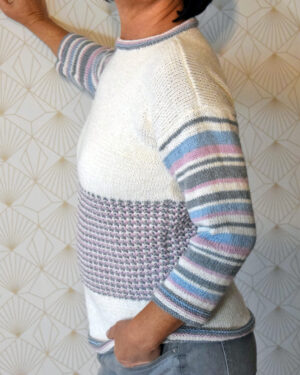 Seitenansicht Pullover Chiara