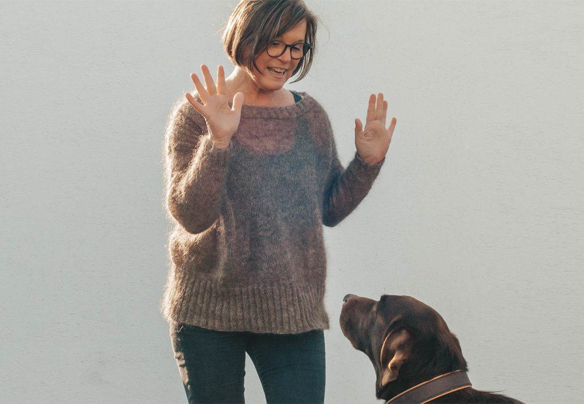 Vorderansicht Pullover Clea
