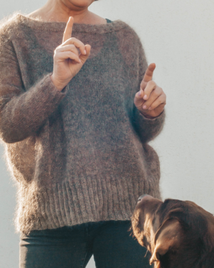 Nahaufnahme Pullover Clea