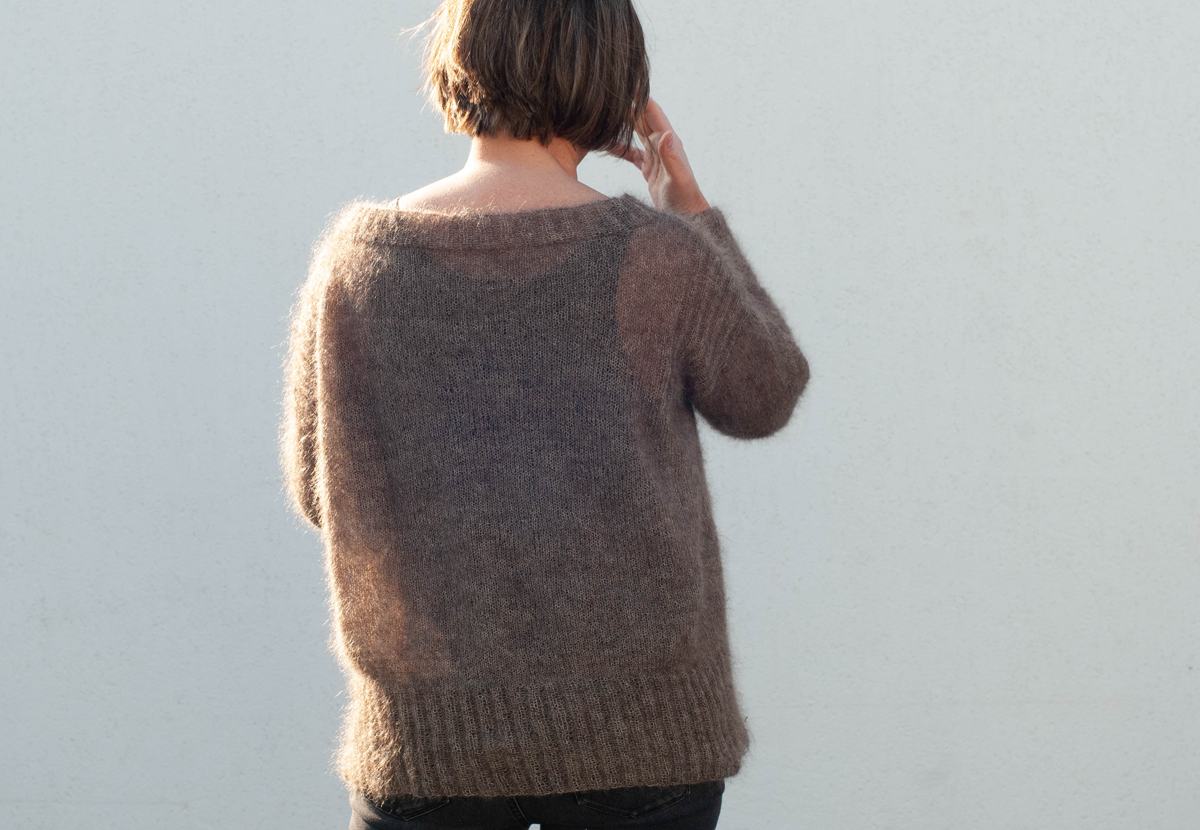 Rückansicht Pullover Clea