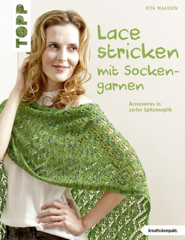 Buchcover Lace stricken mit Sockengarnen