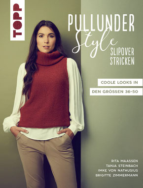 Buchcover Pullunder Style – Slipover stricken
