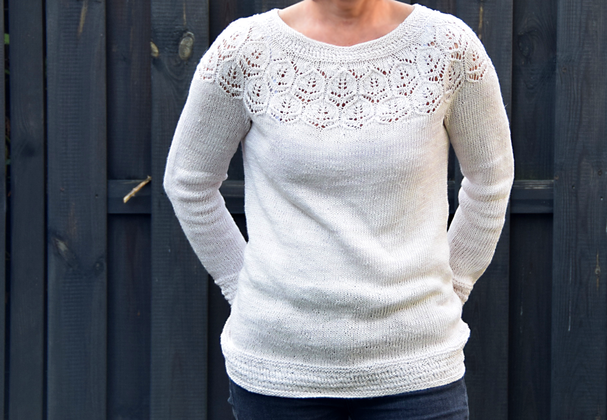 Vorderansicht Pullover Daria