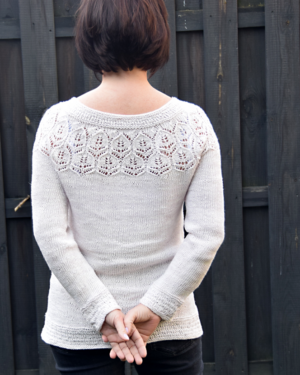 Rückansicht Pullover Daria