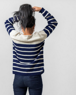 Rückansicht RVO-Pullover Ella