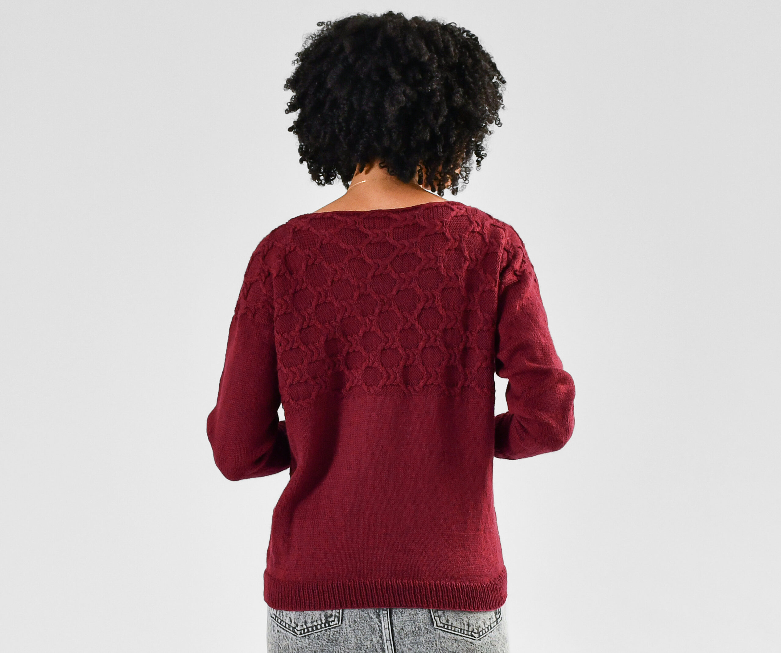 Rückansicht Pullover Iva