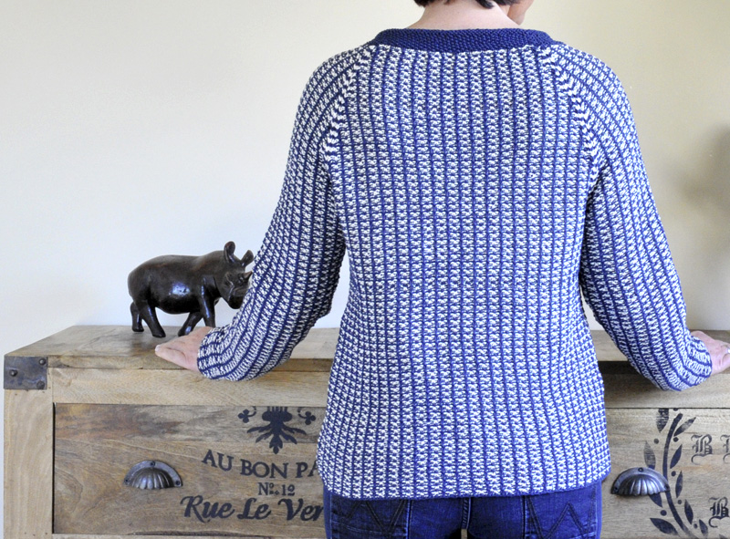 Rückansicht Pullover Josephine