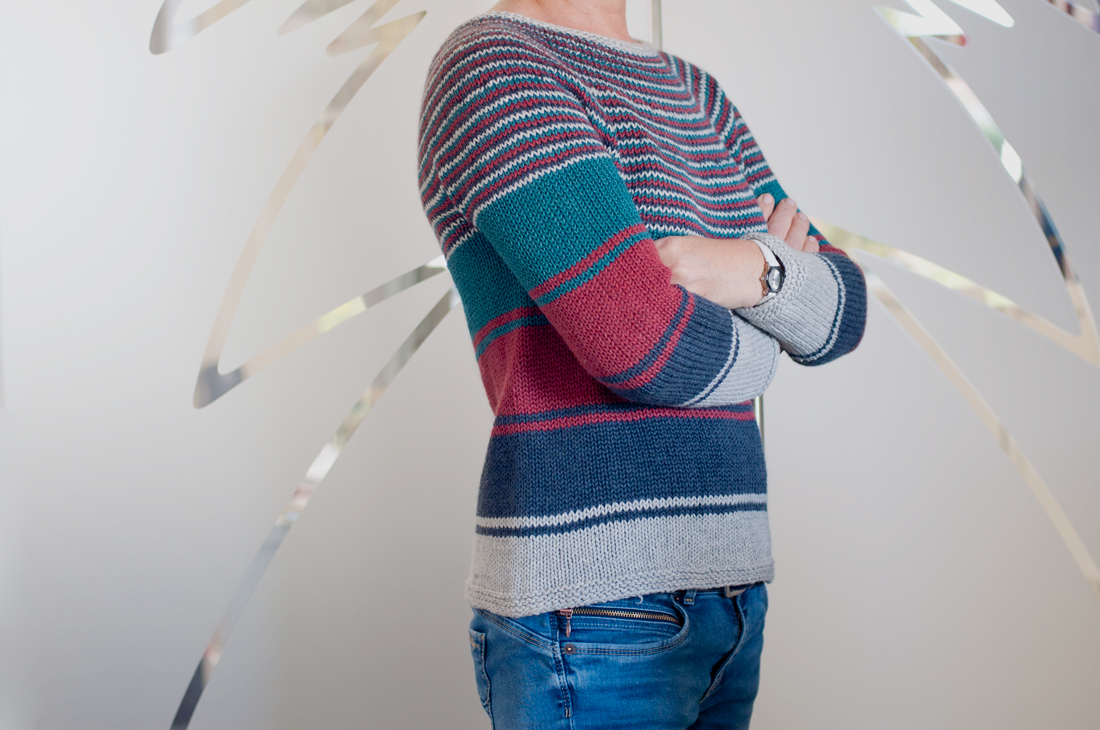 Seitenansicht Pullover Josie