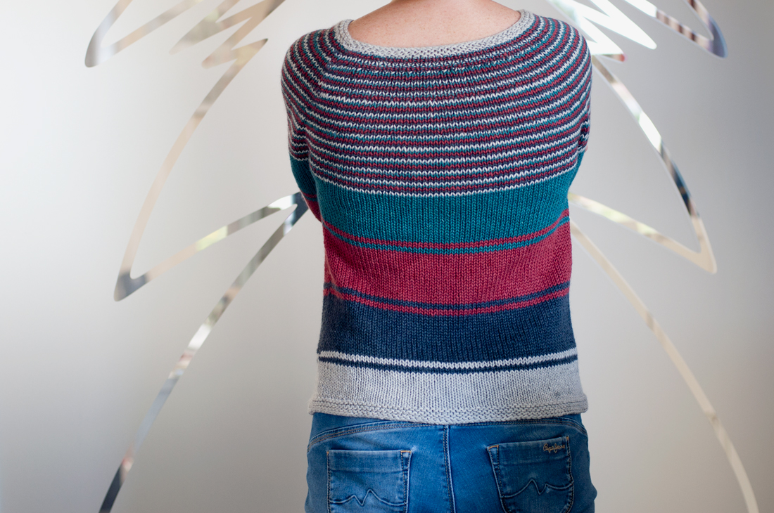 Rückansicht Pullover Josie