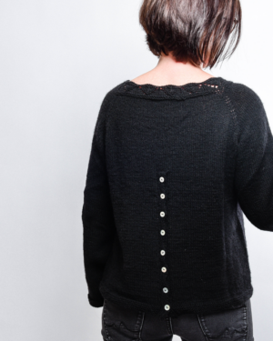 Rückansicht Pullover Mara