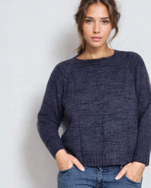 Vorderansicht Pullover Merle