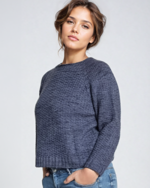 Seitenansicht Pullover Merle