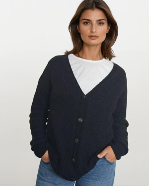 Vorderansicht Strickjacke Anouk