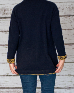 Rückansicht Strickjacke Anna