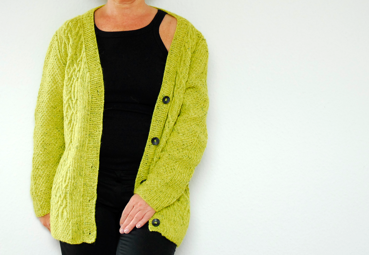 offene Strickjacke Lene