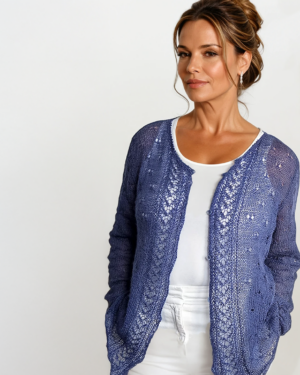 Vorderansicht Strickjacke Lonne