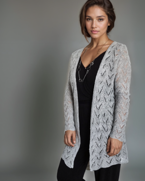 Vorderansicht Strickjacke Naomi