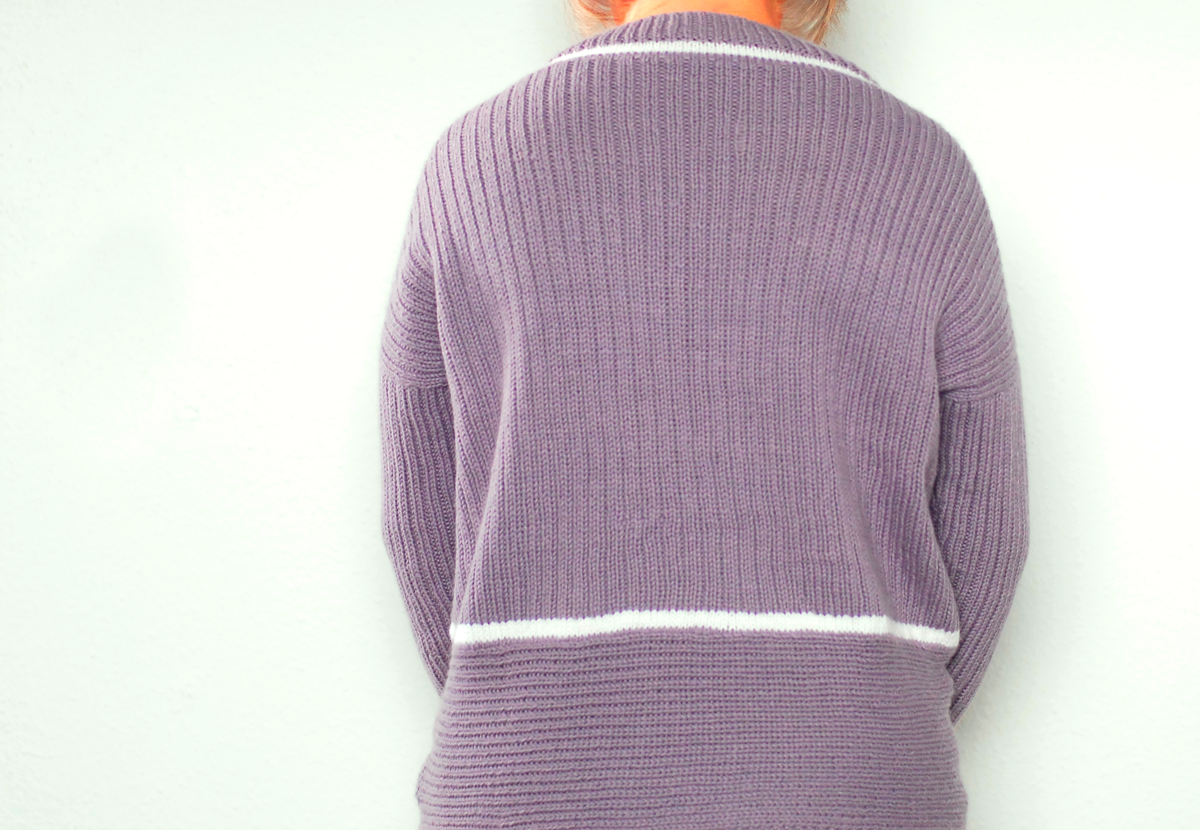 Rückansicht Pullover Tilda