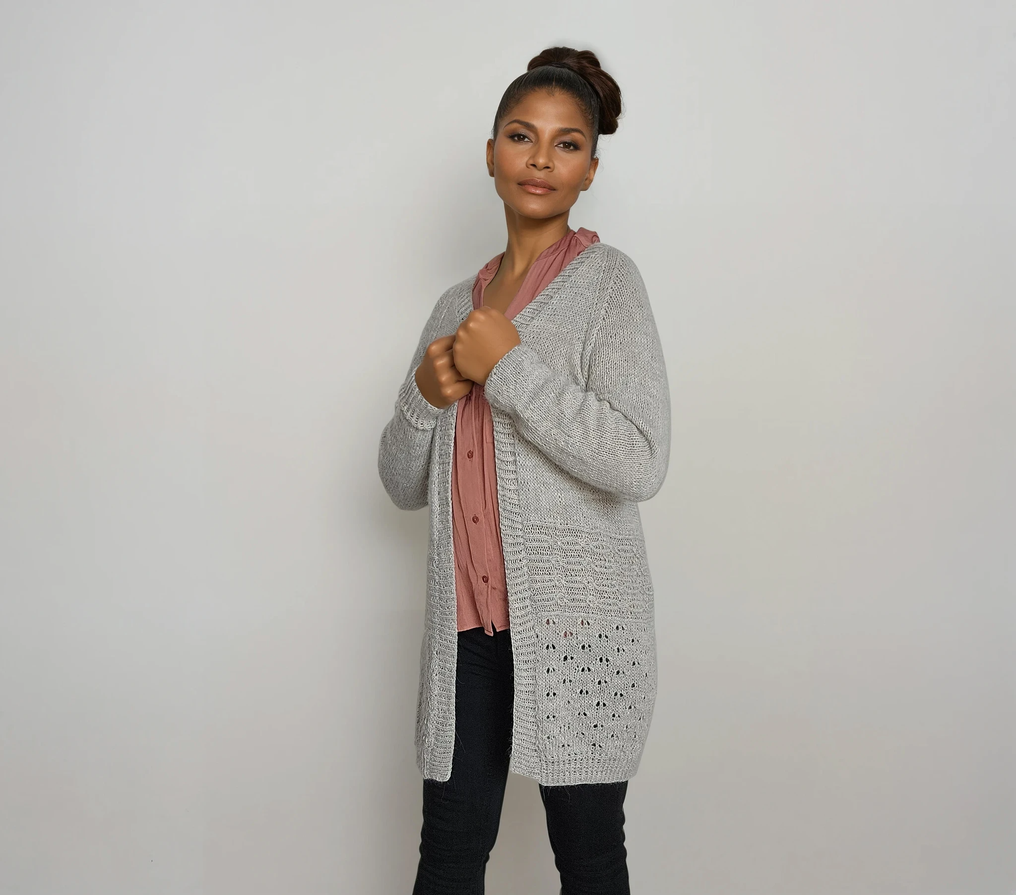Vorderansicht Strickjacke Tonja